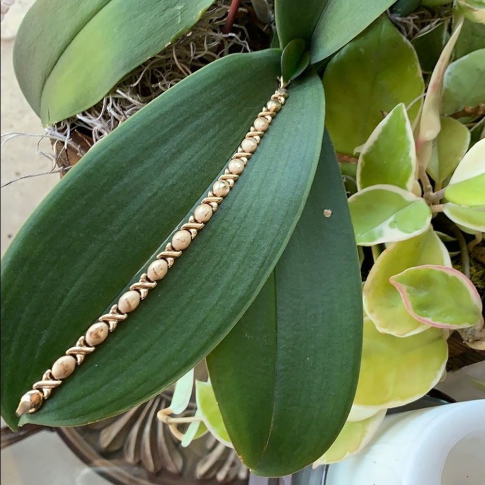 10k solid gold I love you bracelet real 10 karat